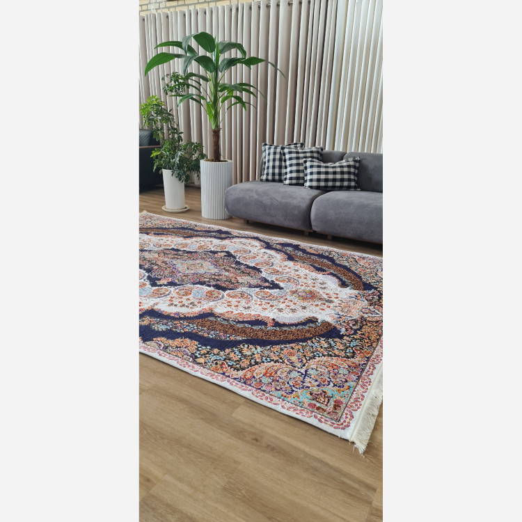 فرش مخمل مدرن طرح ابریشمی استُپ دار (ابعاد سفارشی) تولید میشه(پس کرایه)