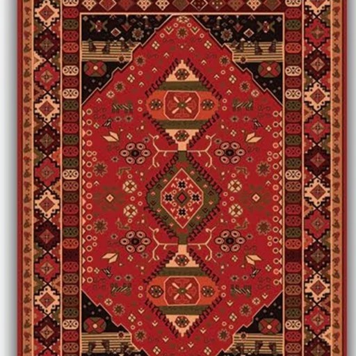 فرش مخمل مدرن طرح سنتی استُپ دار (ابعاد سفارشی) o129 (پس کرایه)