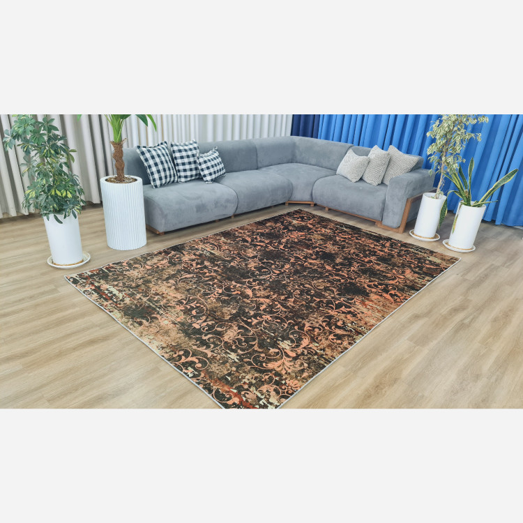 فرش افشان مِسی مخمل استُپ دار (ابعاد سفارشی) (پس کرایه)