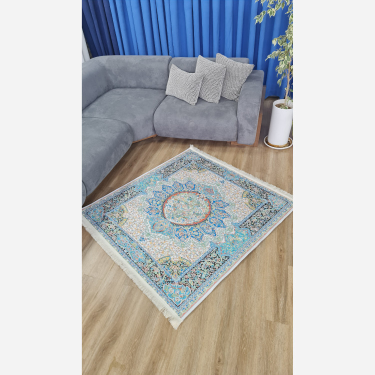 فرش مخمل مربعی زیره استُپ دار (ابعاد سفارشی) (پس کرایه)