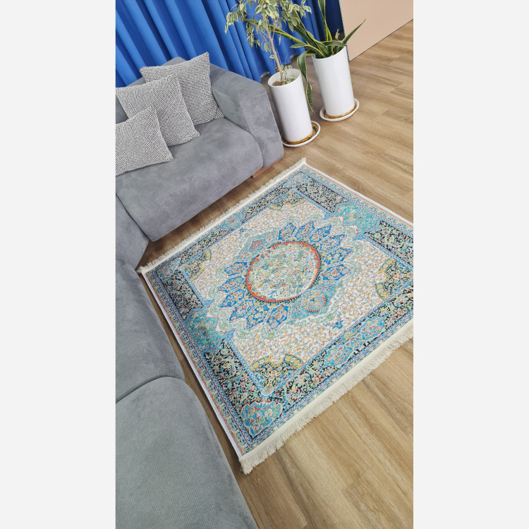 فرش مخمل مربعی زیره استُپ دار (ابعاد سفارشی) (پس کرایه)