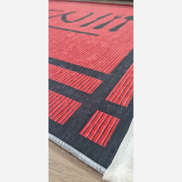 فرش اشپزخانه مخمل هازان تُرک استُپ دار ابعاد دلخواه 057 (پس کرایه)