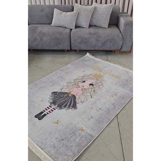 فرشینه دخترانه مخمل هازان تُرک استُپ دار (رنگ بندی) C127 (پس کرایه)