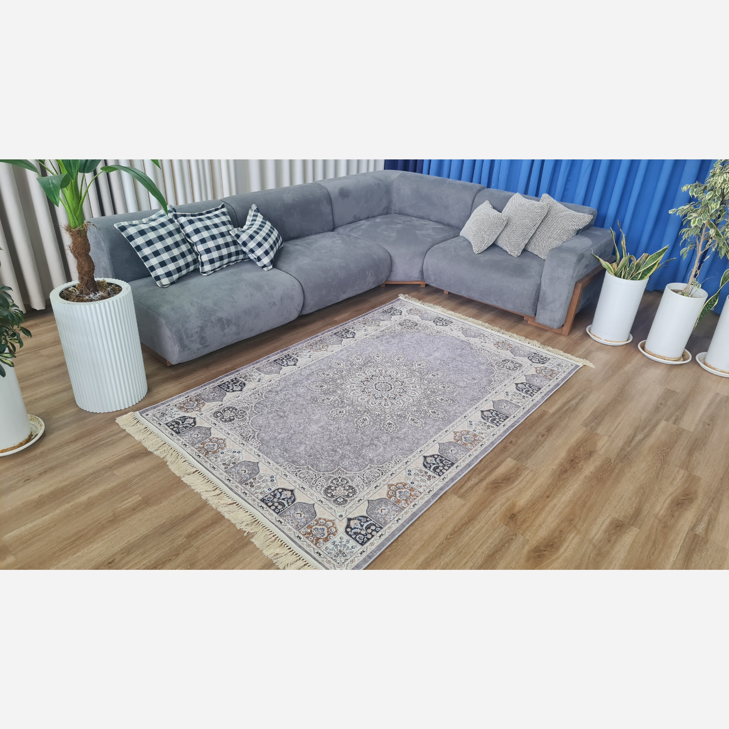 فرشینه مخمل راهرویی رویه مخمل زیره استُپ دار (پس کرایه)