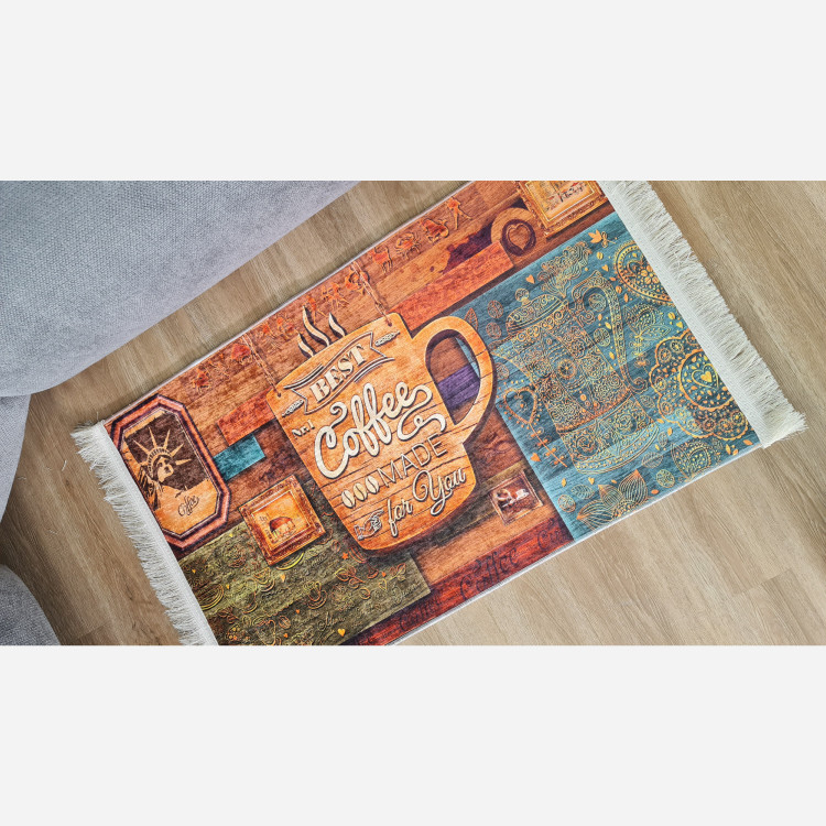 فرشینه آشپزخونه مخمل استُپ دار (اصلا سُر نمیخوره) ابعاد دلخواه 011 (پس کرایه)