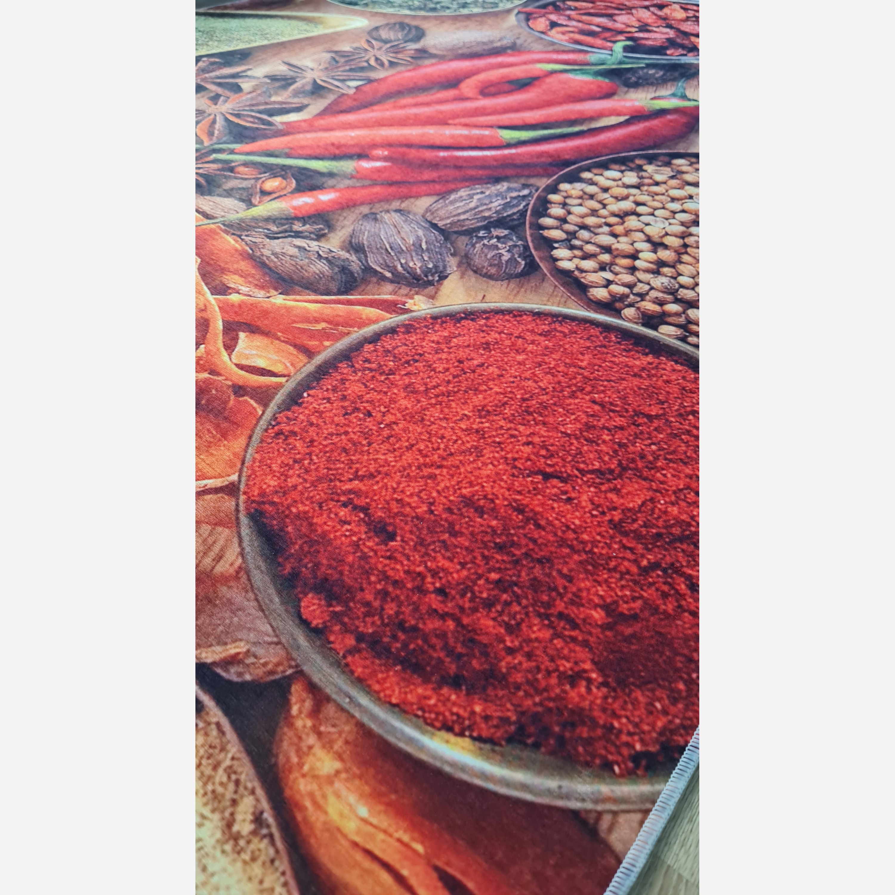 فرش اشپزخانه مخمل استُپ دار (اصلا لیز نمیخوره) o43 (پس کرایه)