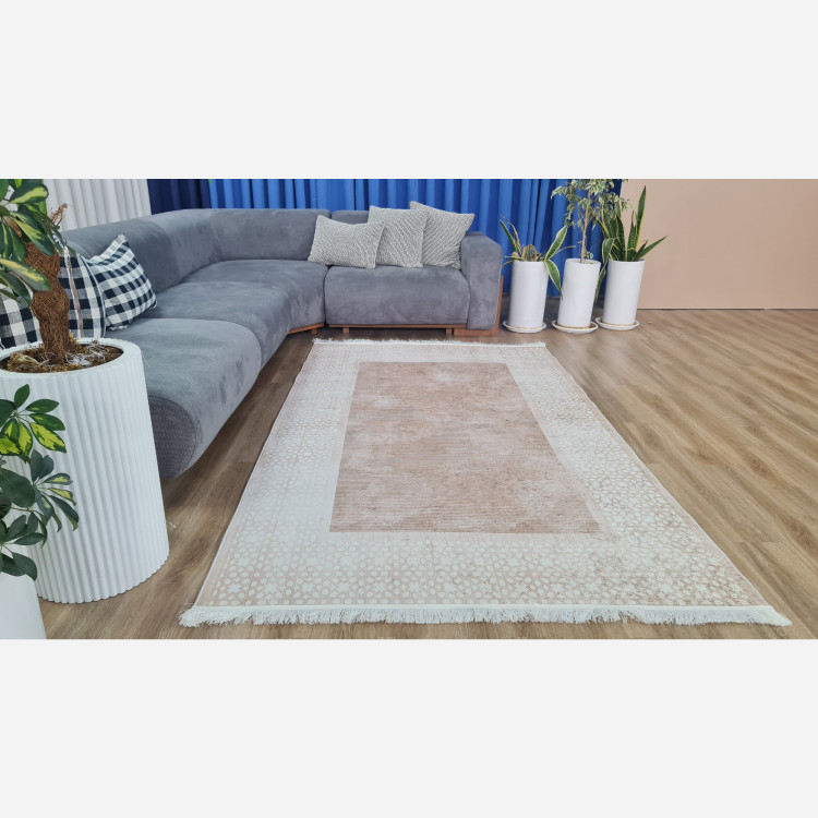فرش مدرن استُپ دار (اصلا لیز نمیخوره) رویه مخمل هازان ترک (پس کرایه)