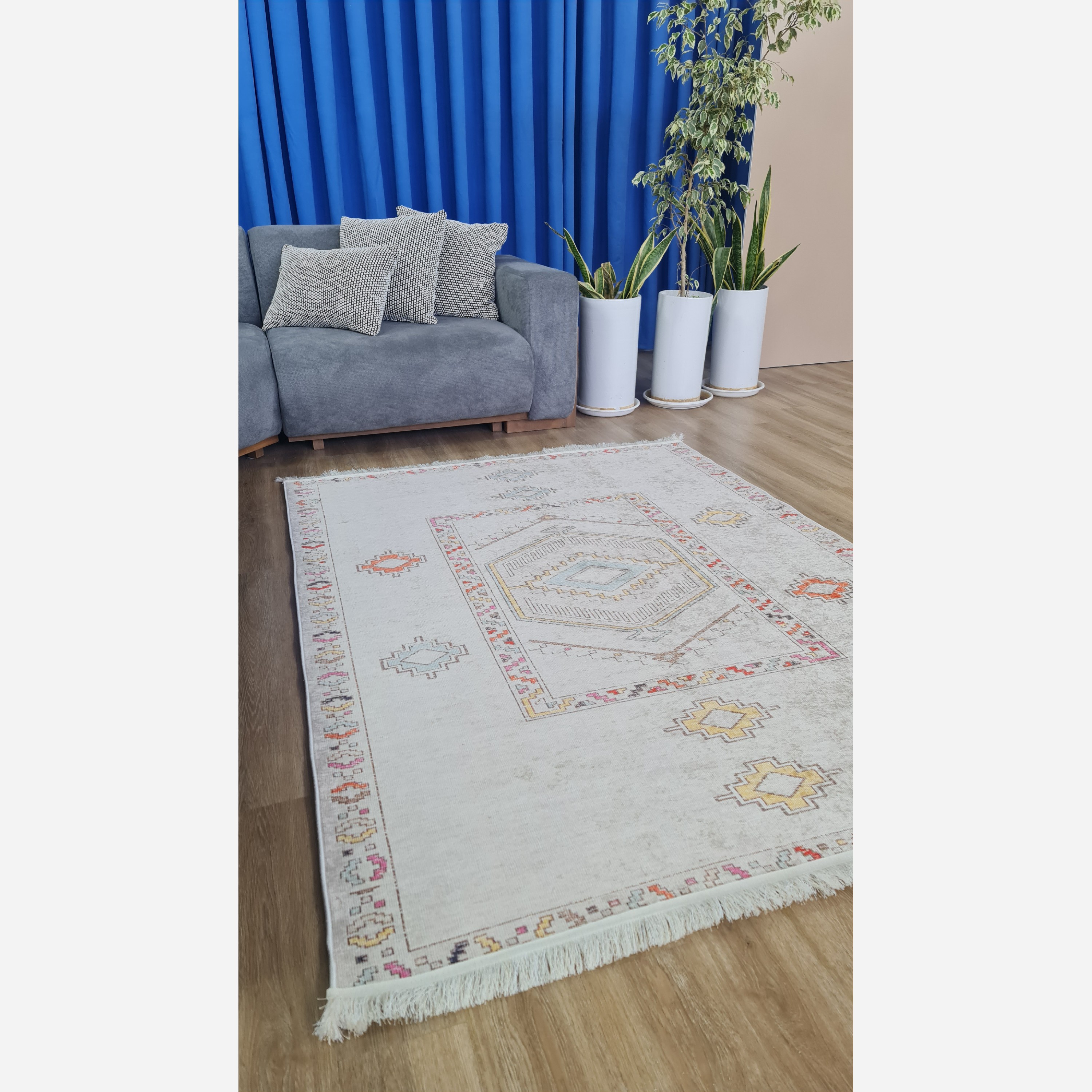 فرشینه مخمل راهرویی رویه مخمل هازان ترک کد 20250420 (پس کرایه)