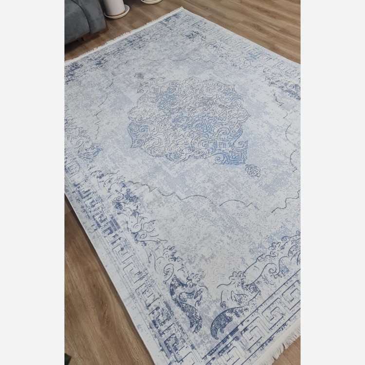 فرشینه مستطیل رویه مخمل هازان ترک کد 474 (پس کرایه)