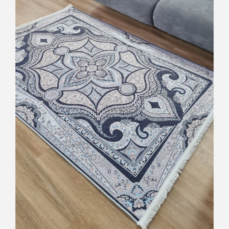 فرشینه طوسی مدرن جلوه ای خاص مخمل هازان تُرک (پس کرایه)