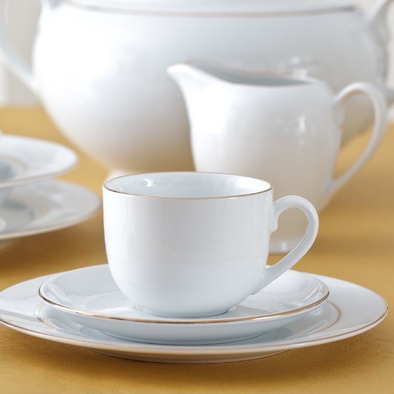 سرویس چینی 12 پارچه چای خوری زرین درجه عالی
