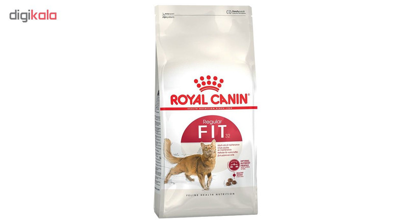 غذای خشک گربه رویال کنین مدل کنترل وزن Regular Fit 32 وزن 2 کیلوگرم