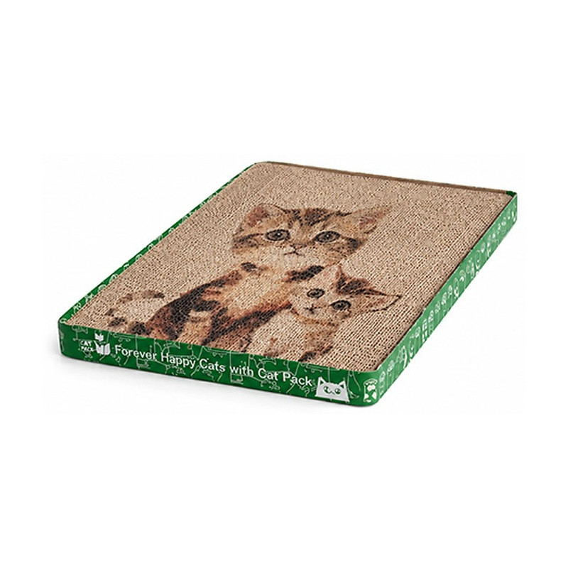 اسکرچر گربه کت پک مدل مقوایی Flat Cardboard Cat Scratcher