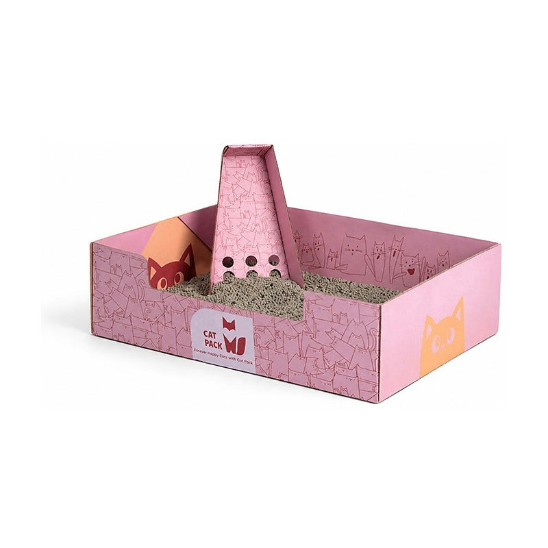 ظرف خاک مسافرتی گربه کت پک مدل Open Cat Litter Tray