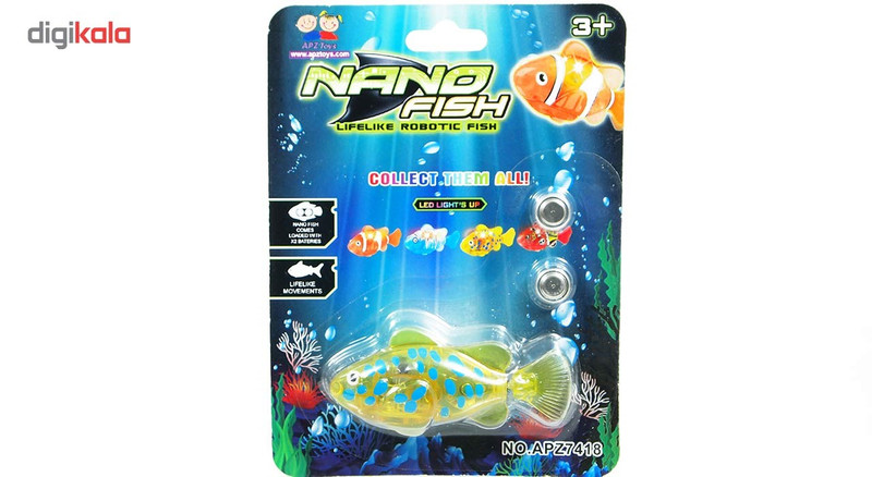 ربات ماهی آپزتویز مدل Nano Fish