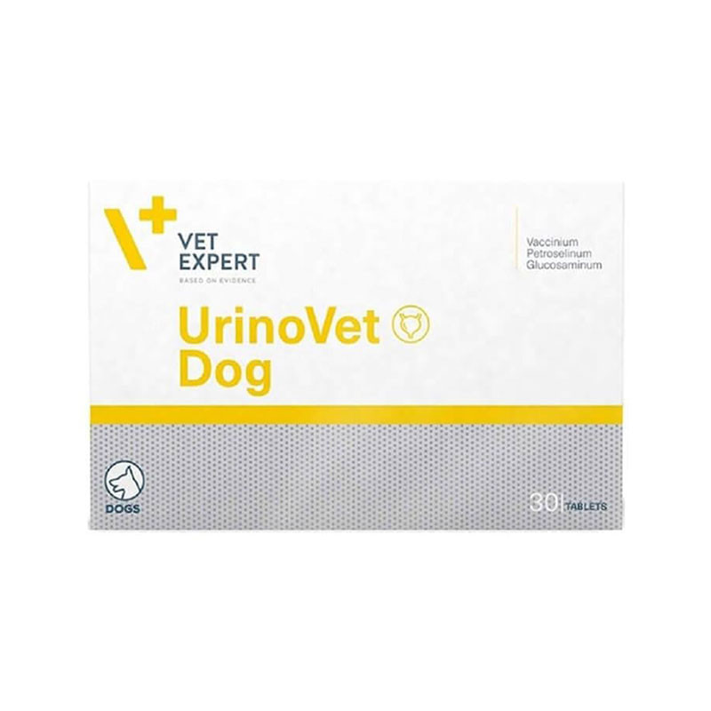 قرص مکمل سگ وت اکسپرت مدل UrinoVet مناسب دستگاه ادراری بسته 30 عددی