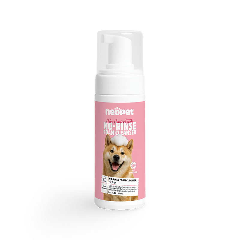 فوم سگ نئوپت مدل No-Rinse Foam Cleanser پاک‌کننده بدون نیاز به آبکشی حجم 150 میلی‌لیتر