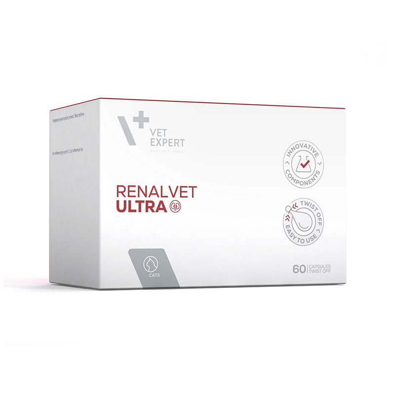 مکمل گربه وت اکسپرت مدل Vet Expert Renalvet Ultra بسته 10 عددی