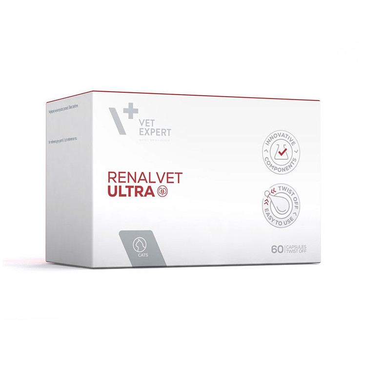 مکمل گربه وت اکسپرت مدل Vet Expert Renalvet Ultra بسته 10 عددی