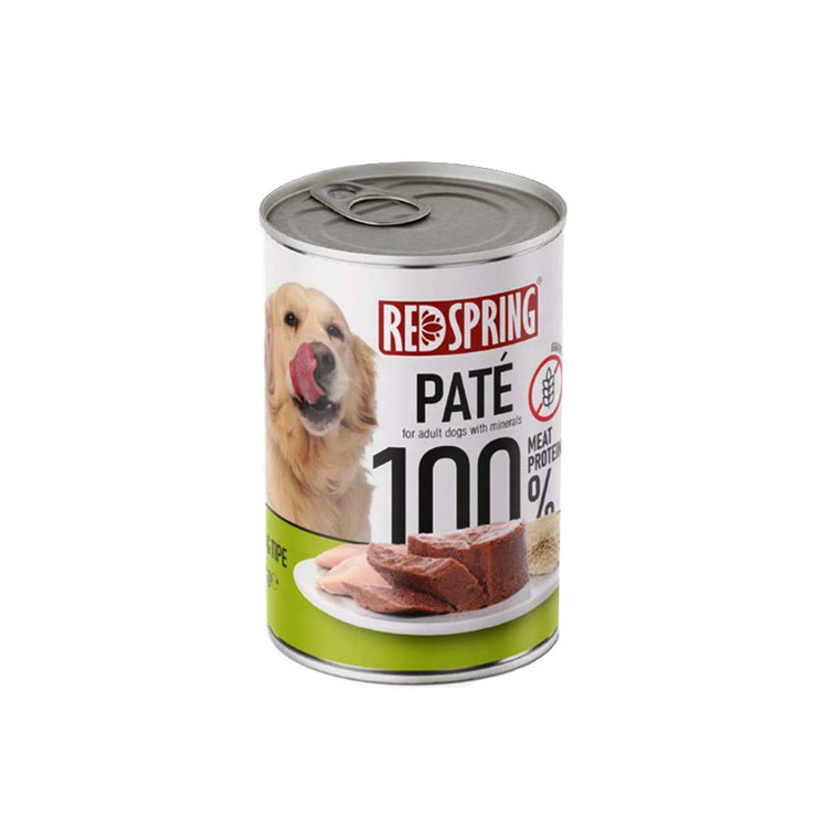 کنسرو سگ رداسپرینگ مدل Dog Chicken Tripe Pate با طعم مرغ و سیرابی وزن 400 گرم بسته 6 عددی