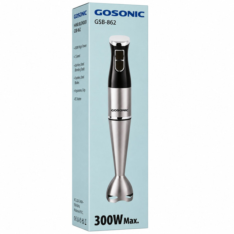 گوشت کوب برقی ۳۰۰ وات گوسونیک مدل GSB-862