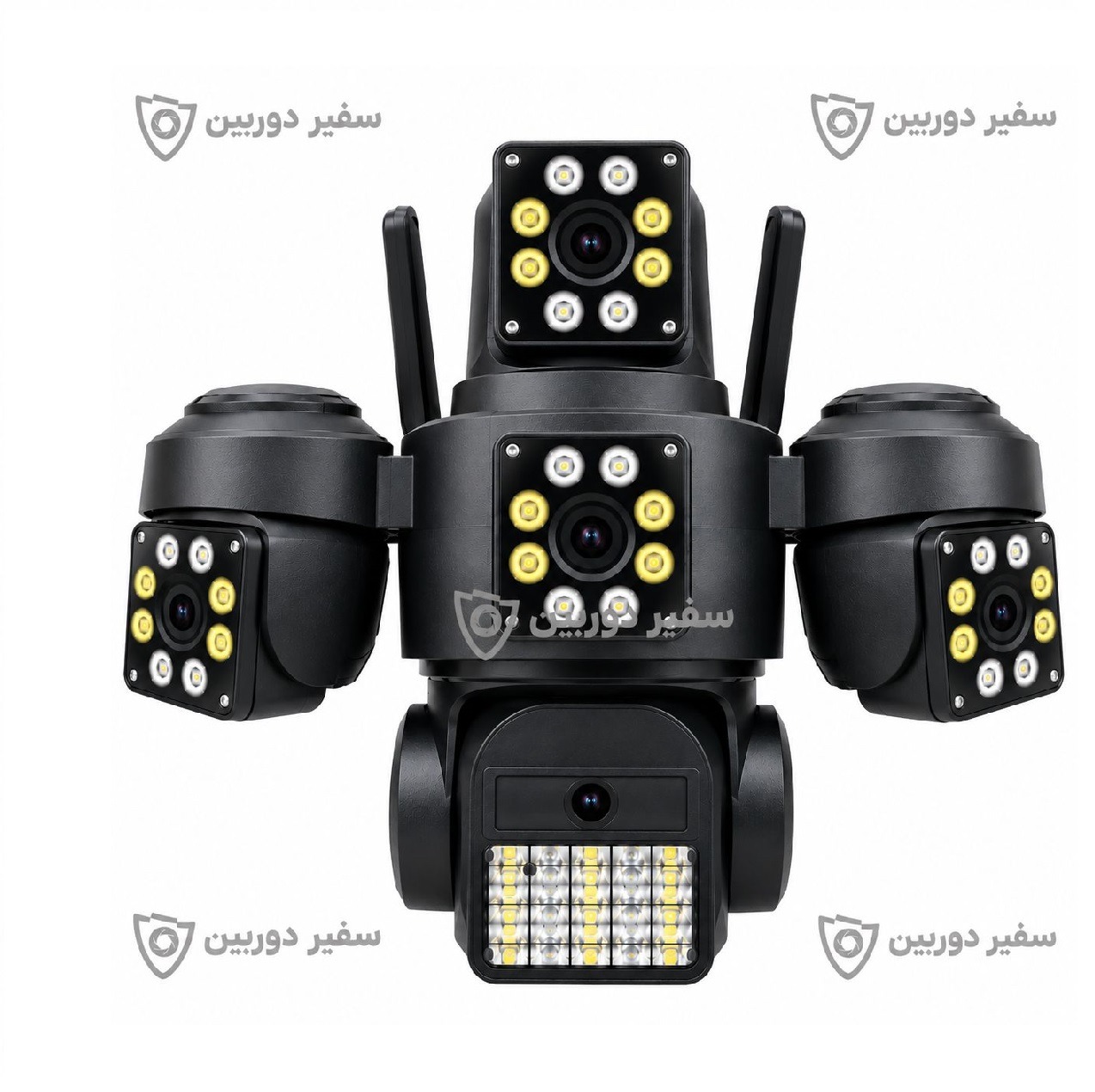 دوربین مداربسته سیم کارتی 4لنز هاییزی مدل SF4-T4 LENSE R880G HIEASY