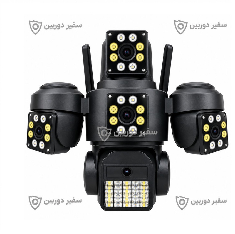 دوربین مداربسته سیم کارتی 4لنز هاییزی مدل SF4-T4 LENSE R880G HIEASY