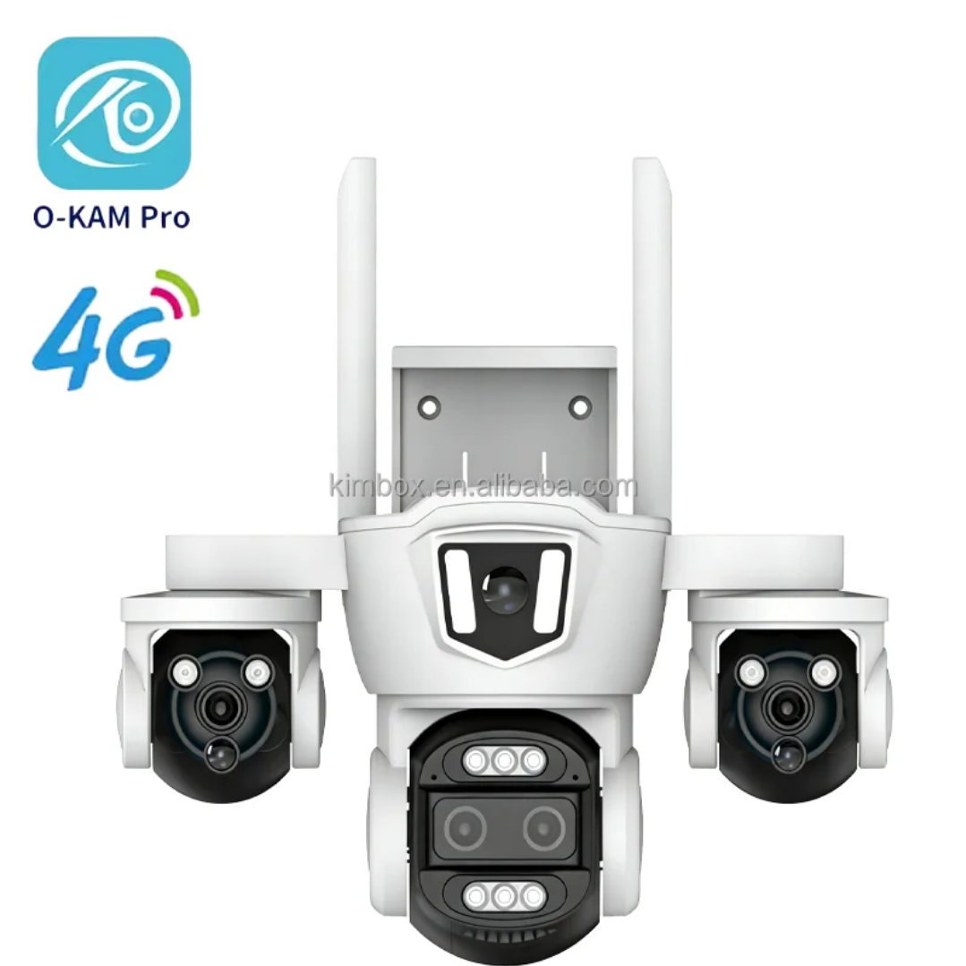 دوربین مداربسته نت ملی پنل خورشیدیOKAM PRO مدلSF4-ZRS 4GT10 OPTIC ZOOM15MPM