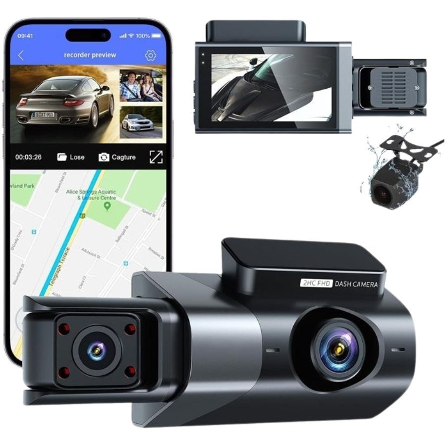 دوربین ثبت وقایع خودرو مدلS15 CAMERA 1080