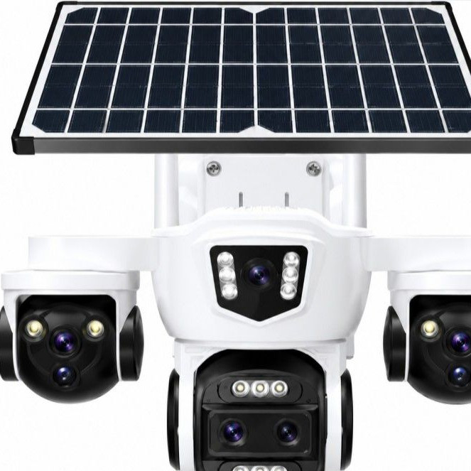 دوربین مداربسته پنل خورشیدیOKAM PRO مدلSF4-OKAM 4GT10 OPTIC ZOOM15MPM
