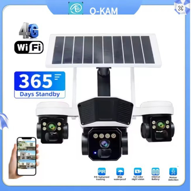 دوربین پنل خورشیدی نت ملیSF4-UNIKAM 4GTl3 LENSE REALY 15MP
