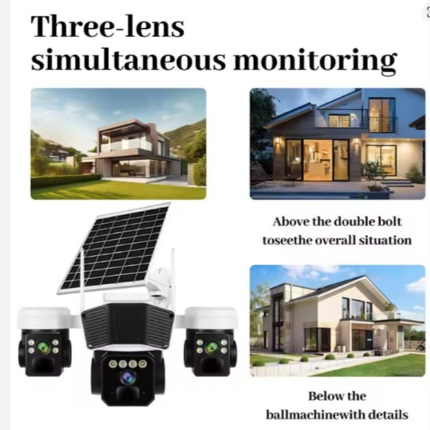 دوربین پنل خورشیدی نت ملیSF4-UNIKAM 4GTl3 LENSE REALY 15MP