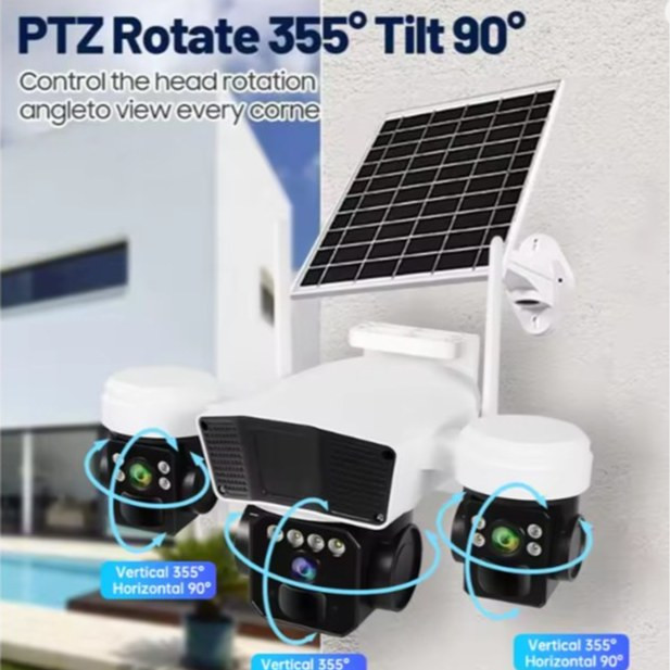 دوربین پنل خورشیدی نت ملیSF4-UNIKAM 4GTl3 LENSE REALY 15MP