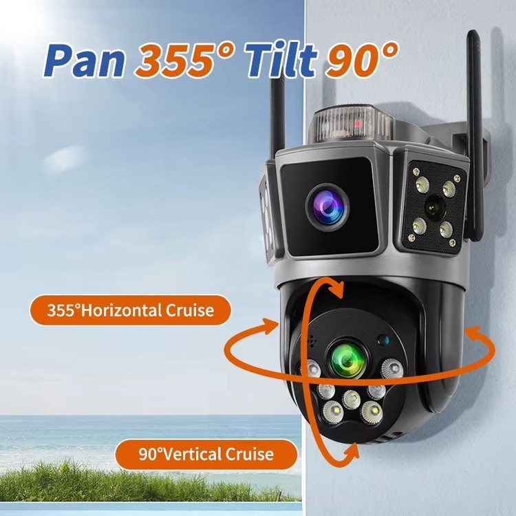 دوربین سیمکارتی OKAM PRO سه تصویر SF4-OKAM 4GT3 WIDE LENSE CK 9MG