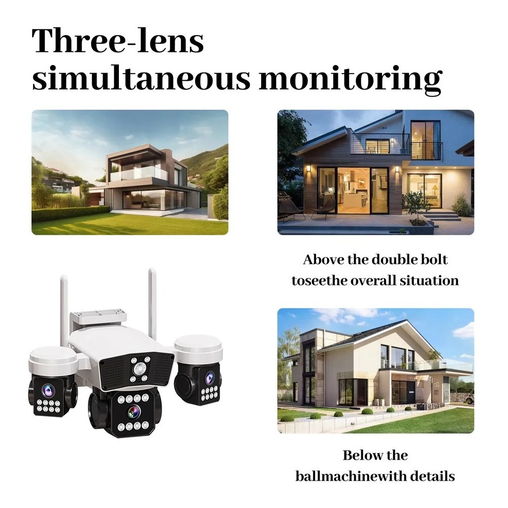 دوربین مداربسته 3 لنزSF4-OKAM 4Gl3 LENSE REALY 12MP