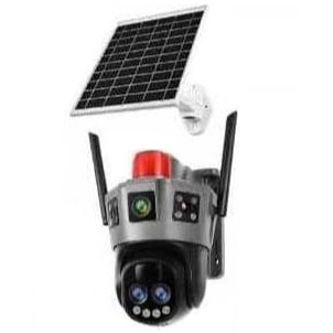 SF4-OKAM SOLAR 10X ZOOM 12MP دوربین پنل خورشیدی بدون برق اوکم سیمکارتی پلاک خوان
