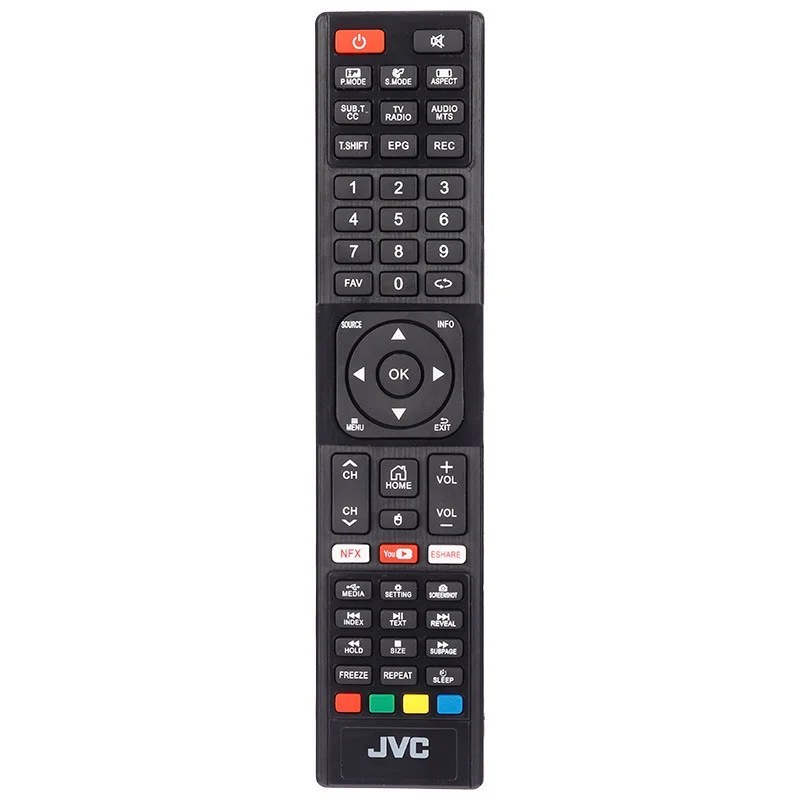 کنترل تلویزیون ال ای دی LED جی وی سی JVC