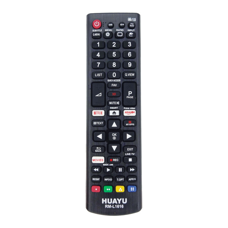 کنترل تلویزیون همه کاره ال جی LG اینترنت دار هوآیو HUAYU مدل RM-L1616