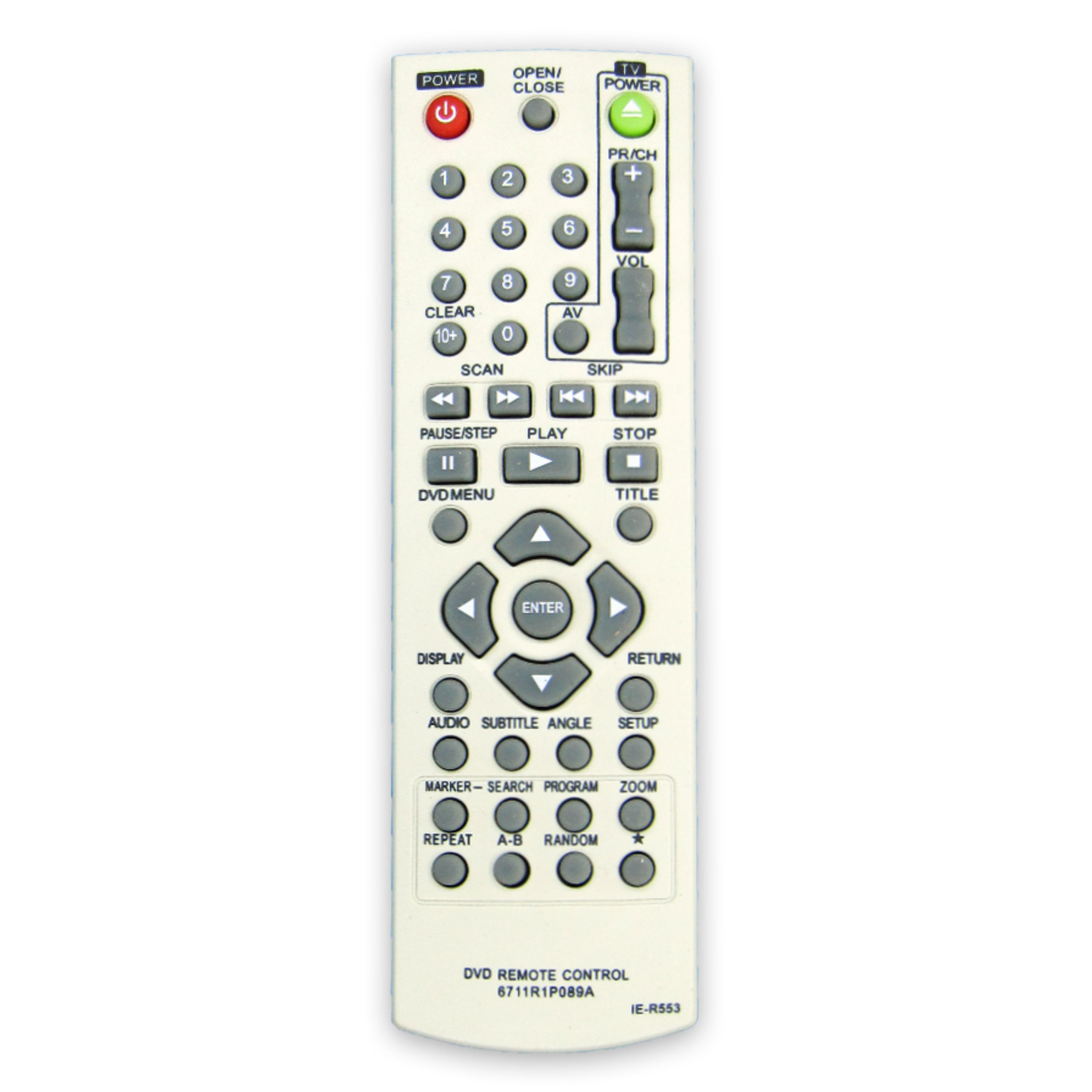 کنترل دی وی نیو سونی NEW SONY DVD مدل IE-R553