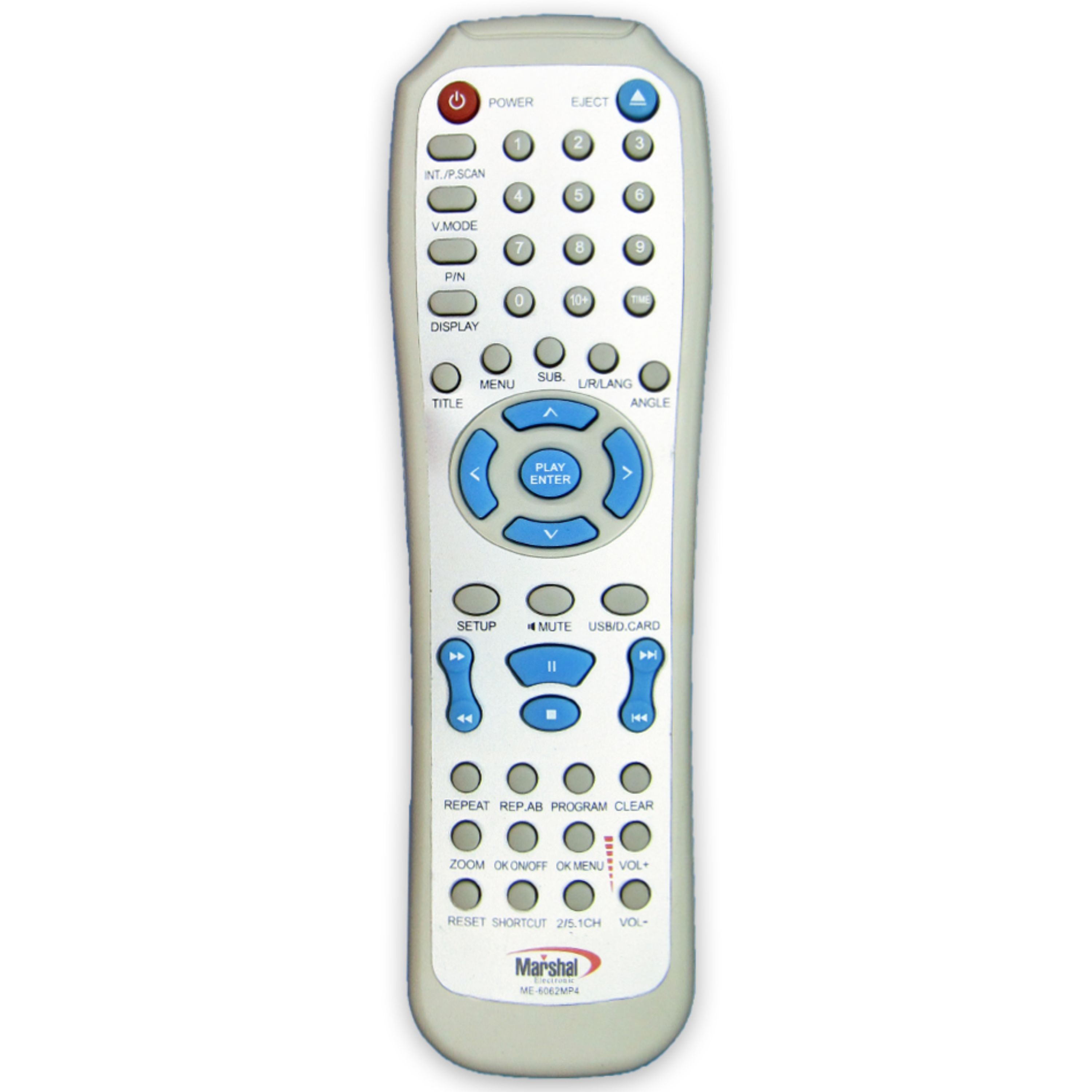 کنترل دی وی دی مارشال MARSHAL DVD  مدل ME-6062MP4
