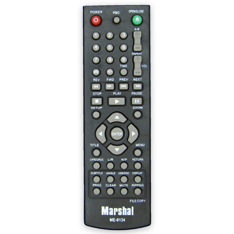 کنترل دی وی دی مارشال MARSHAL DVD مدل ME-6134