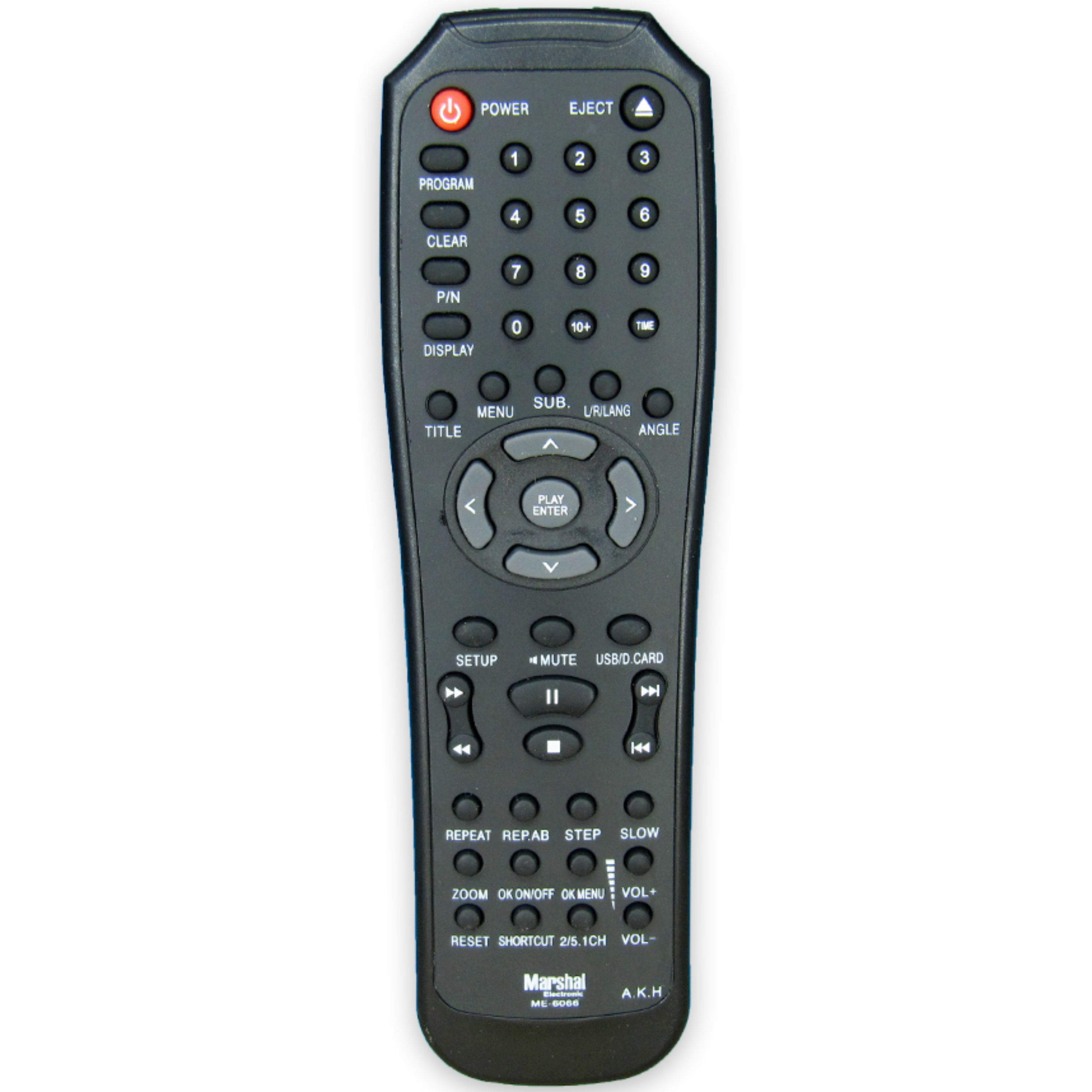 کنترل دی وی دی مارشال MARSHAL DVD مدل ME-6068