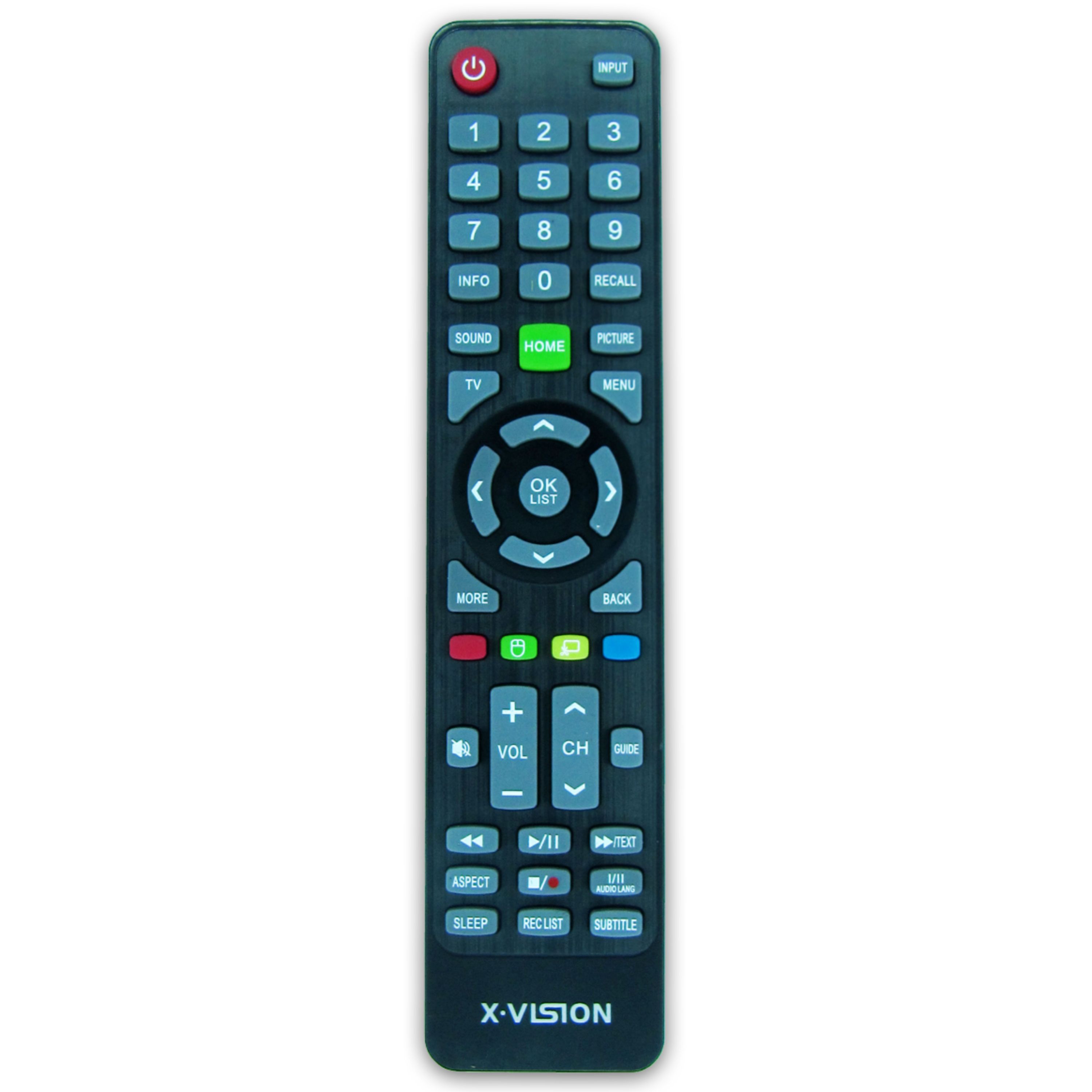 کنترل تلویزیون ال ای دی LED ایکس ویژن XVISION طرح هاردستون