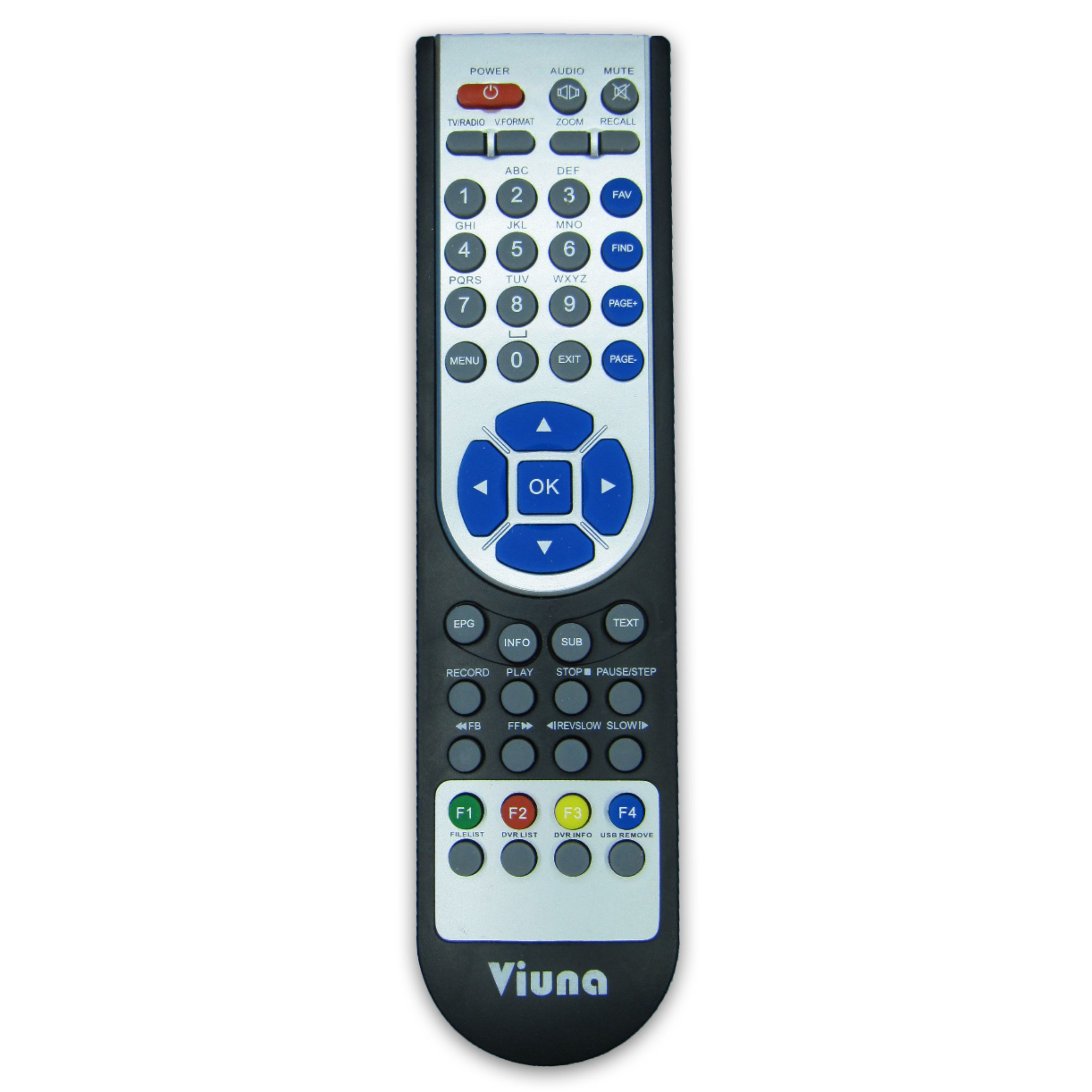 کنترل گیرنده دیجیتال ویونا VIUNA