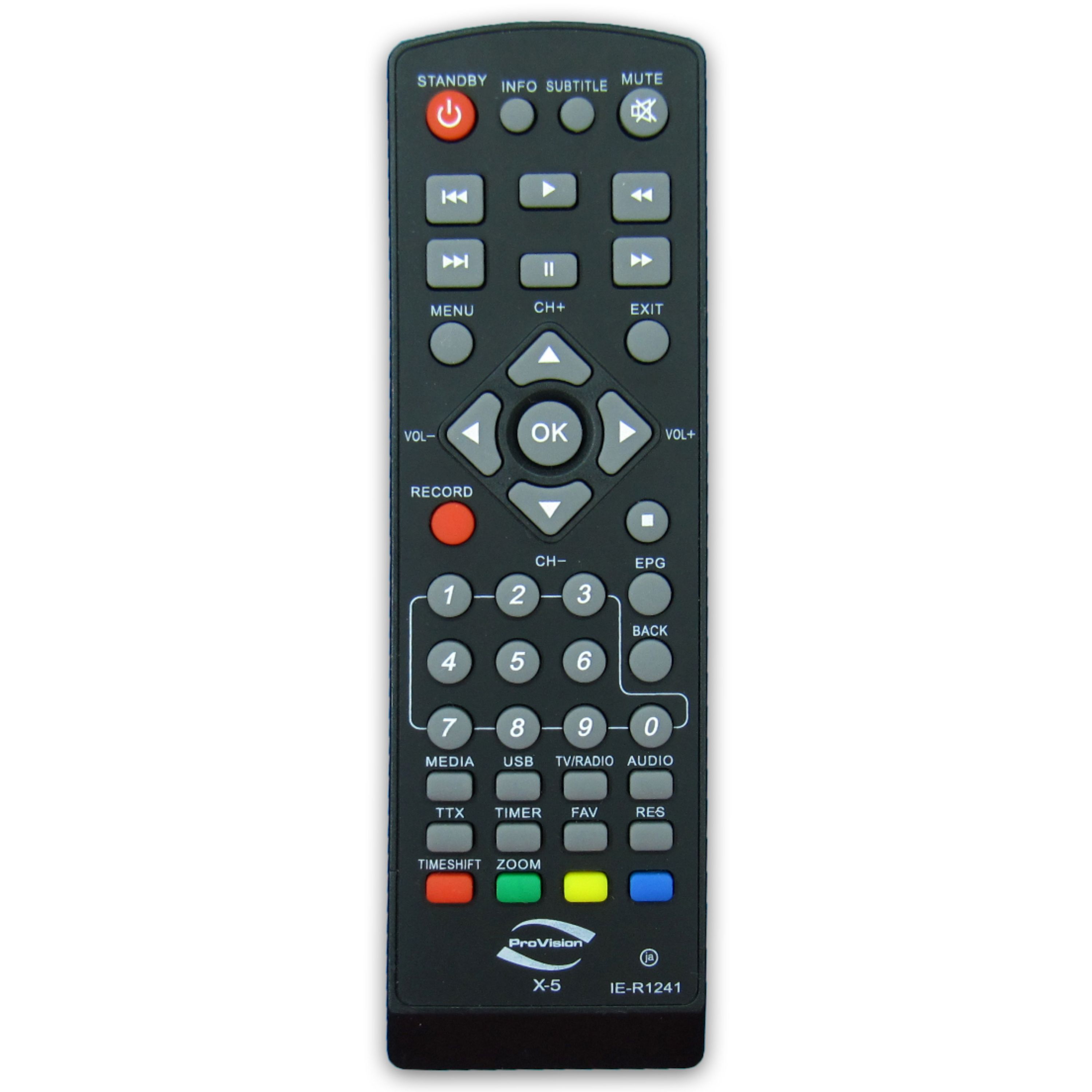 کنترل گیرنده دیجیتال پروویژن PROVISION مدل X-5