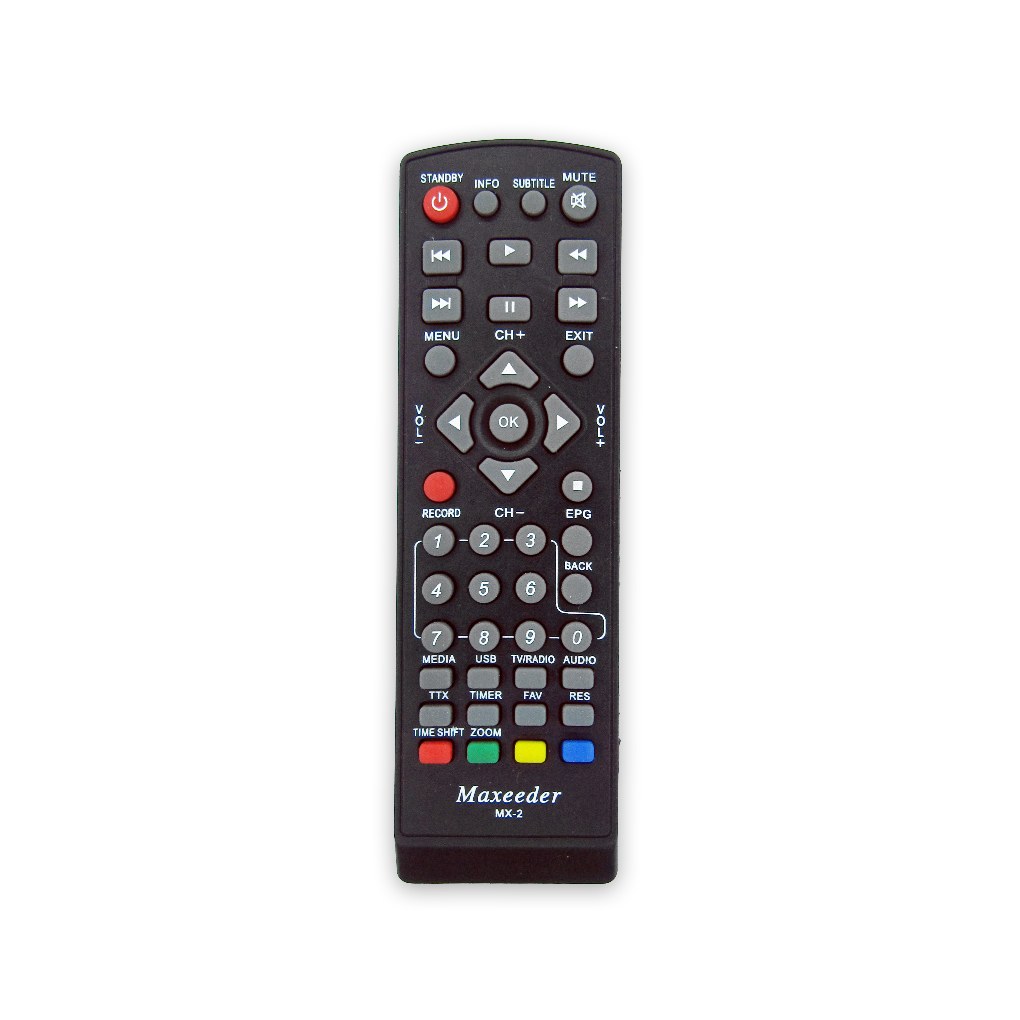 کنترل گیرنده دیجیتال مکسیدر MAXEEDER مدلmx2