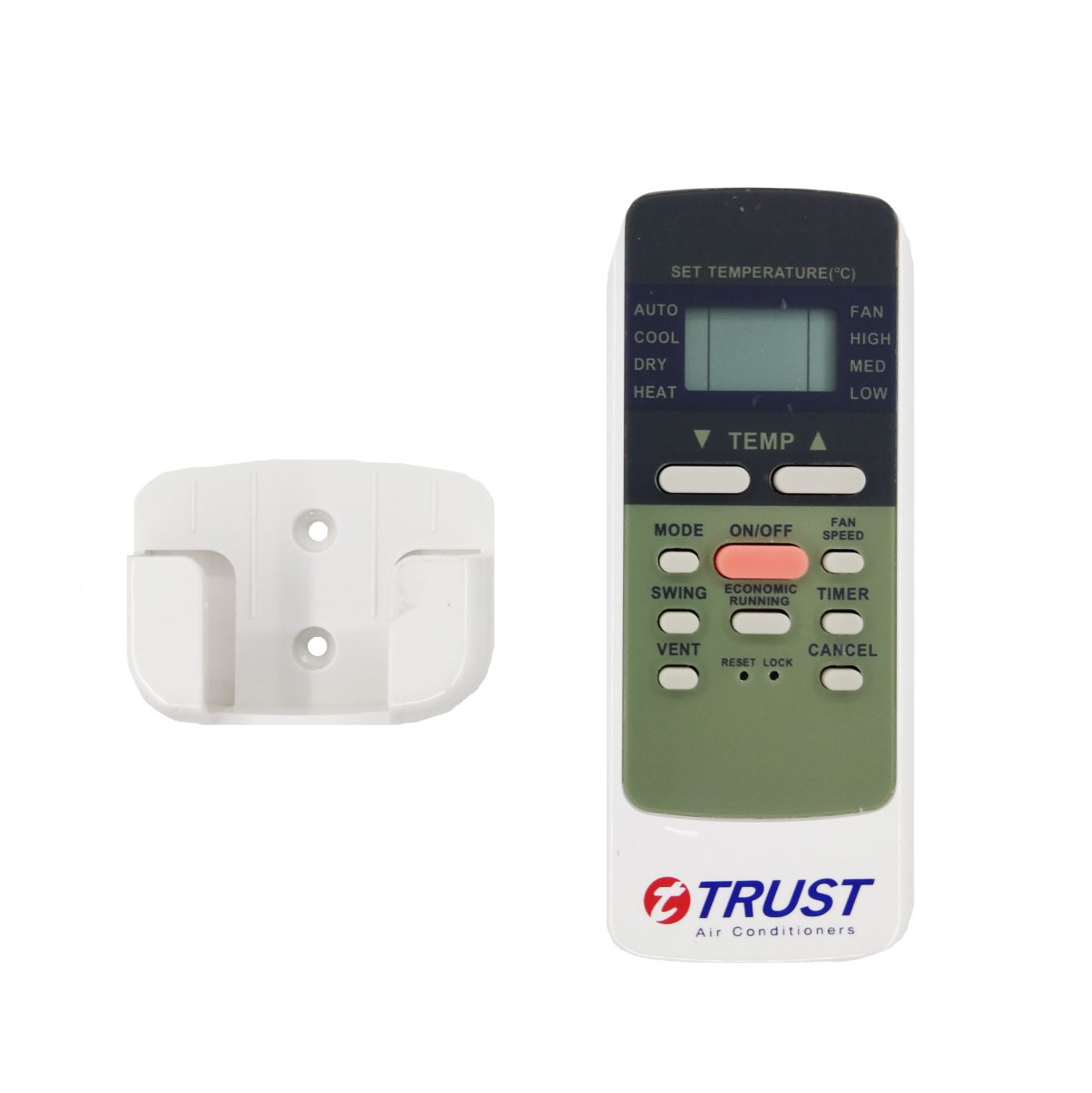 کنترل کولر گازی دو حالته تراست TRUST مدل R51E اصلی