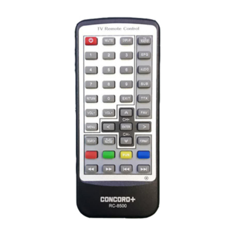 کنترل پخش تصویری گیرنده دیجیتال کنکورد پلاس RC-8500 (جایگزین)