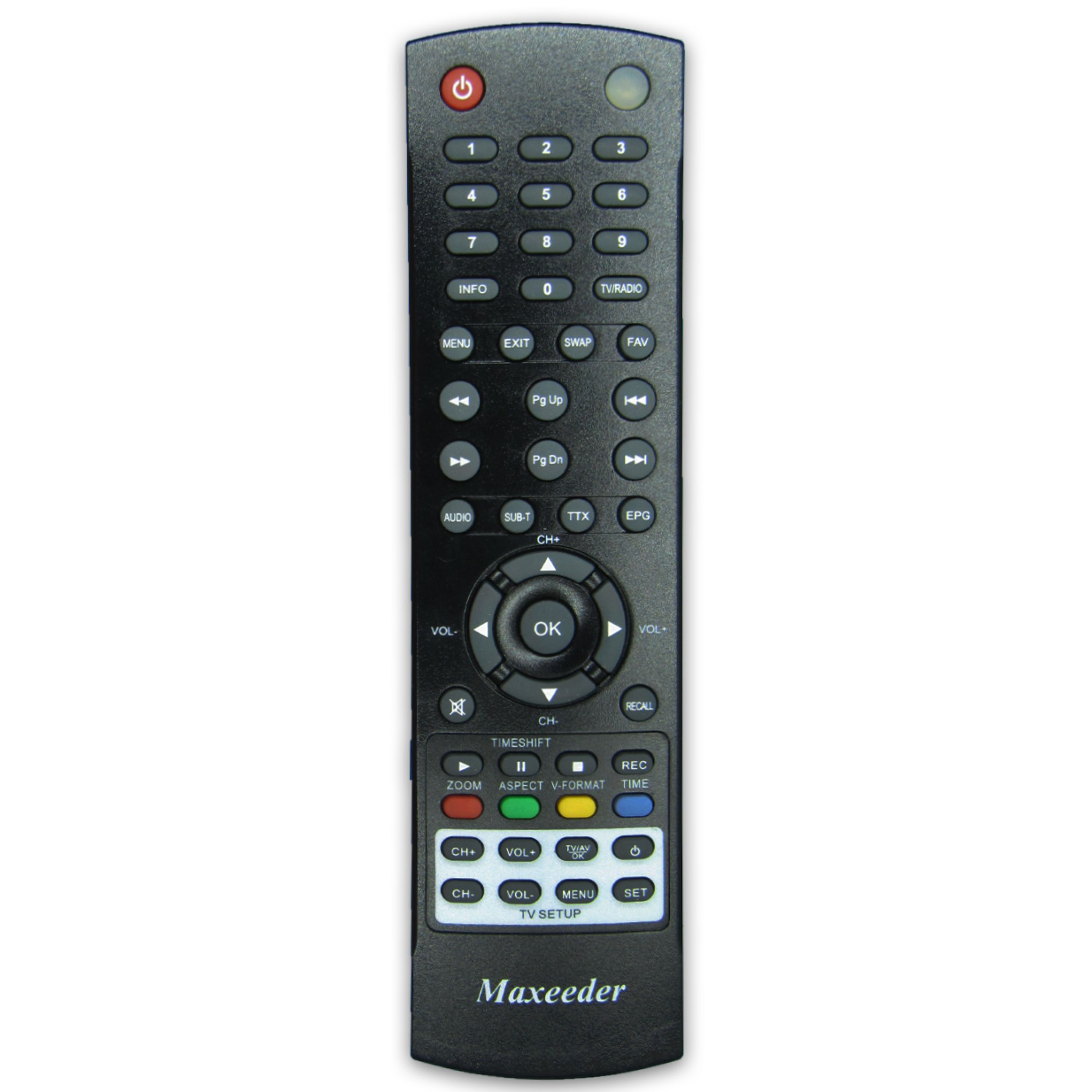 کنترل گیرنده دیجیتال مکسیدر MAXEEDER مدل لرن (با قابلیت کپی)